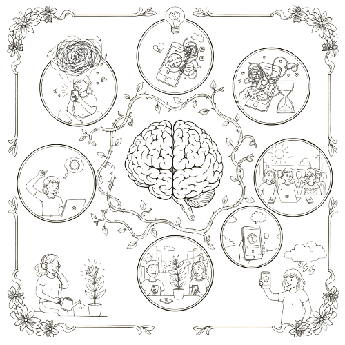 Digitális jóllét és közösségi média használat: